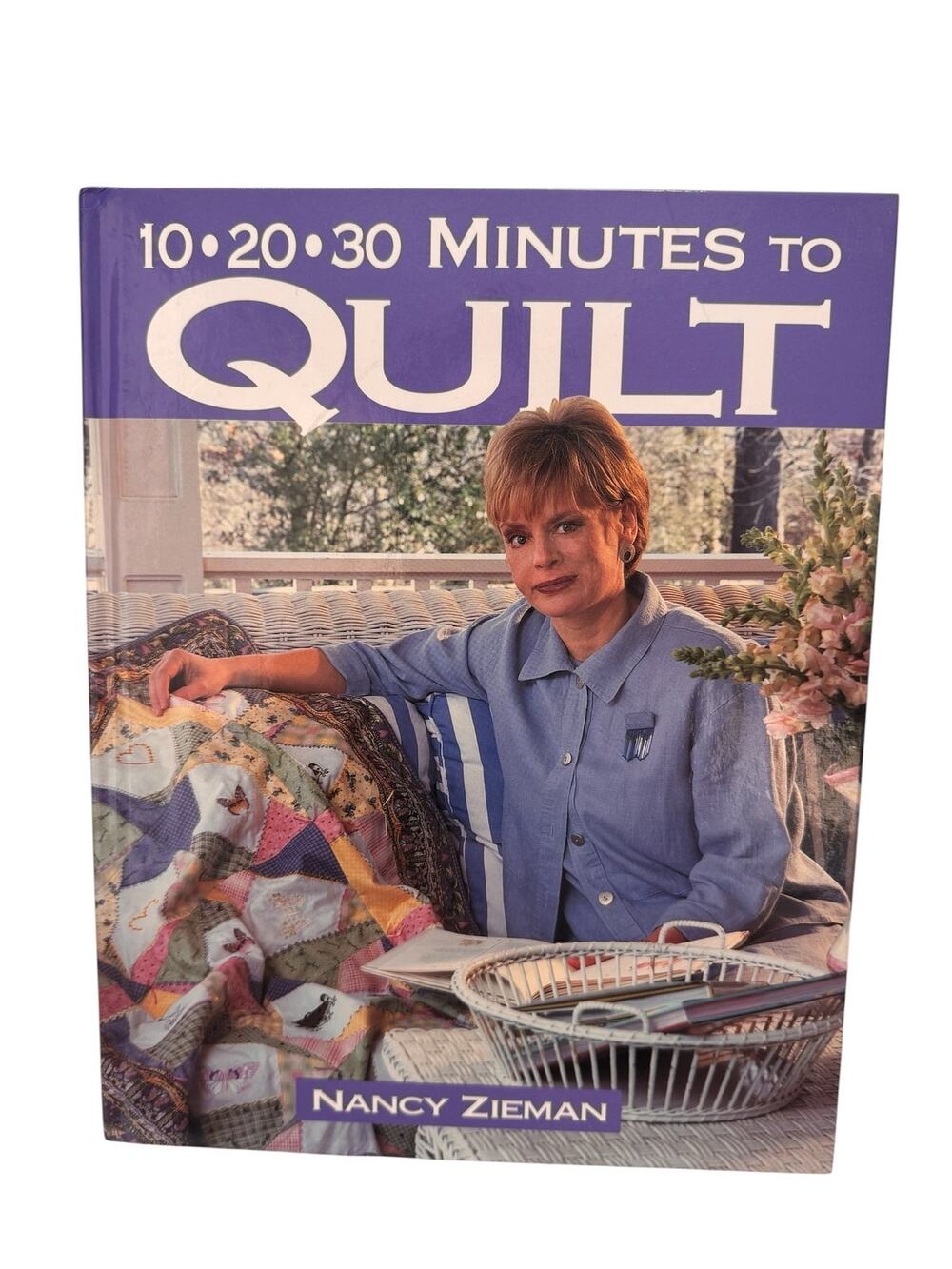 Vintage 10-20-30 Minutes to Quilt Nancy Zieman 144pg 200 Quilting Instructions